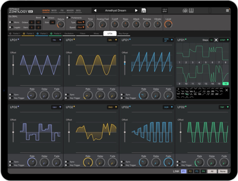 Roland Zenology GX para iPad